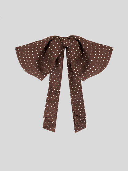 MAXI SILK BOW TIE