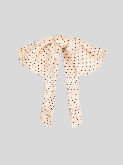 MAXI SILK BOW TIE