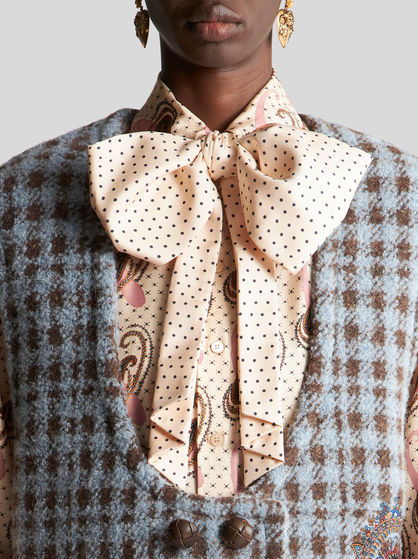 MAXI SILK BOW TIE