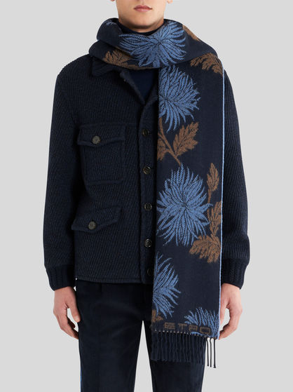 JACQUARD SCARF