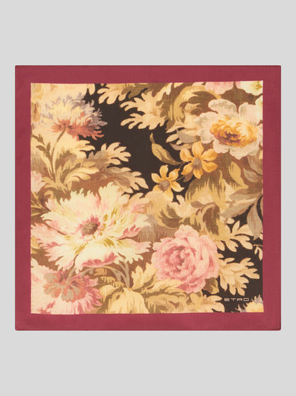 FLORAL POCKET SQUARE