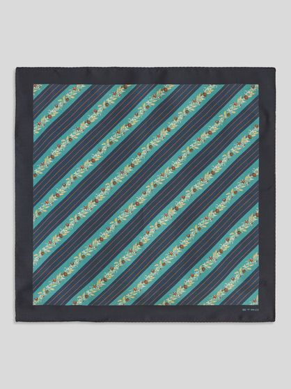 STRIPED POCKET SQUARE