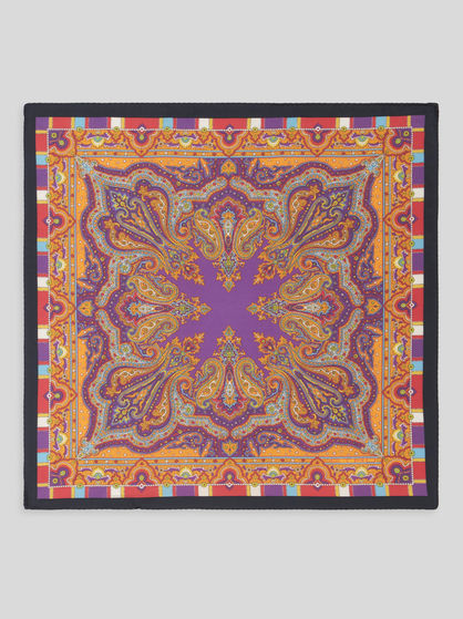 POCKET SQUARE WITH PRINT