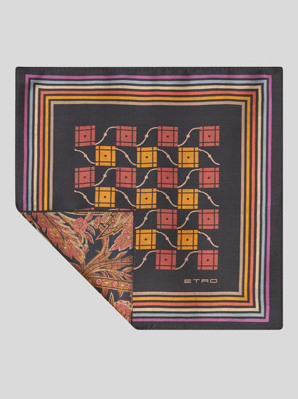 GEOMETRIC PATTERN POCKET SQUARE