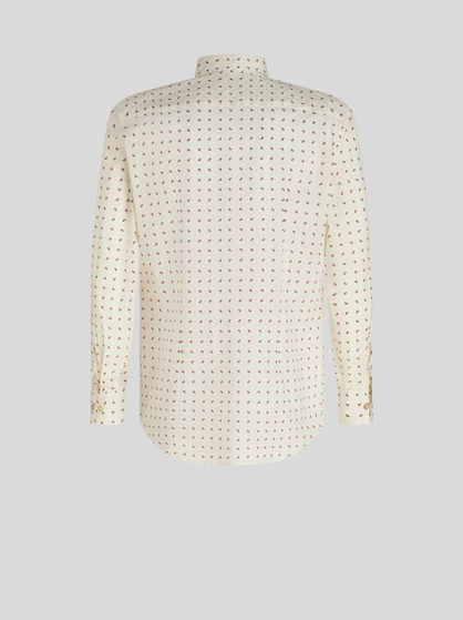 SHIRT WITH MICRO PAISLEY PATTERNS