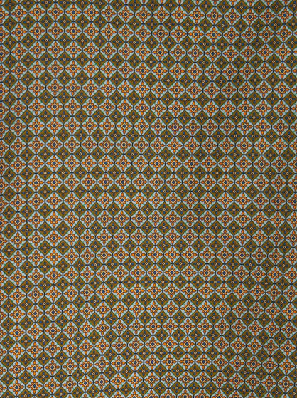 MICRO GEOMETRIC PRINT COTTON SHIRT
