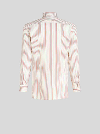STRIPED BUTTON-DOWN SHIRT