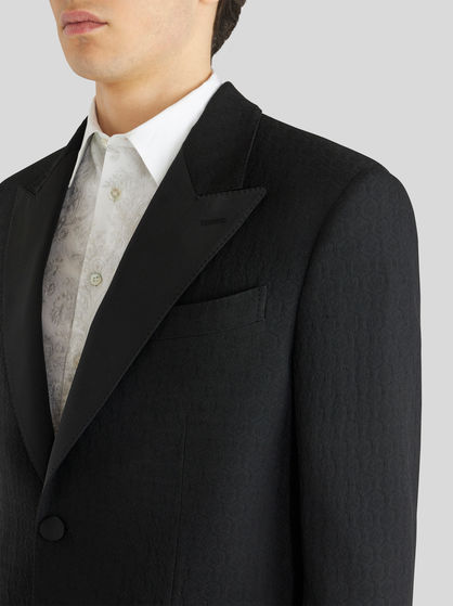 JACQUARD EVENING JACKET