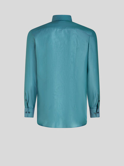 COTTON SHIRT WITH MINI LOGO