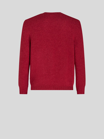 CASHMERE JUMPER WITH LOGO