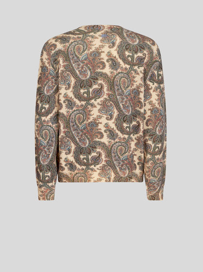 PAISLEY WOOL JUMPER