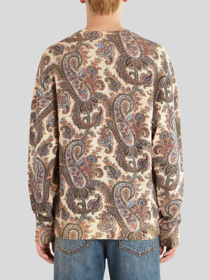 PAISLEY WOOL JUMPER
