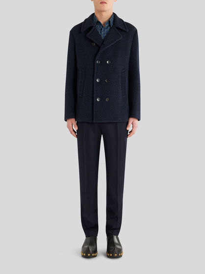 DOUBLE-BREASTED STRUCTURED JACKET