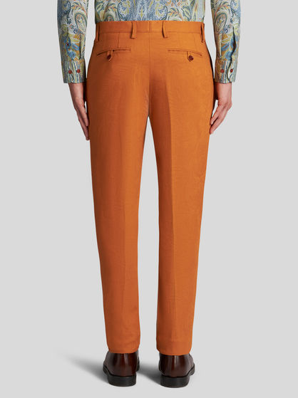 VIRGIN WOOL TROUSERS