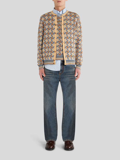 VINTAGE COTTON DENIM JEANS
