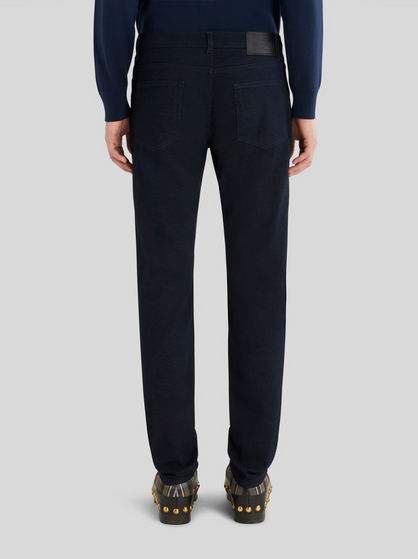 TON-SUR-TON JACQUARD JEANS
