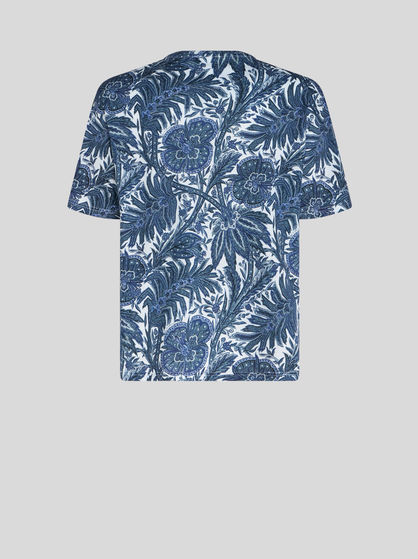 PRINTED T-SHIRT WITH LOGO