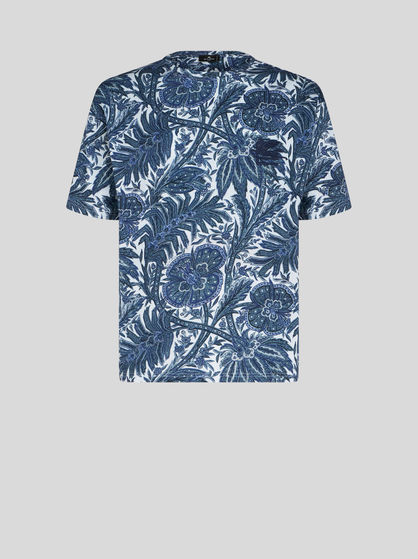 PRINTED T-SHIRT WITH LOGO