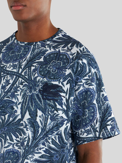 PRINTED T-SHIRT WITH LOGO