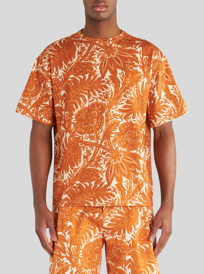 PRINTED T-SHIRT WITH LOGO