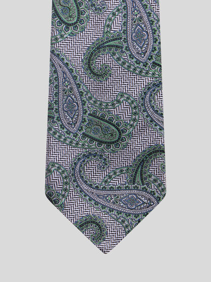 PAISLEY SILK JACQUARD TIE
