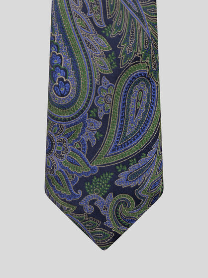 PAISLEY SILK JACQUARD TIE