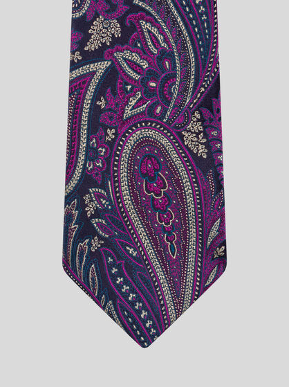 PAISLEY SILK JACQUARD TIE