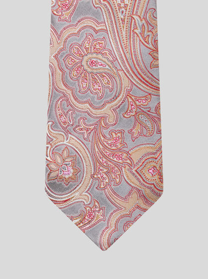 PAISLEY SILK JACQUARD TIE