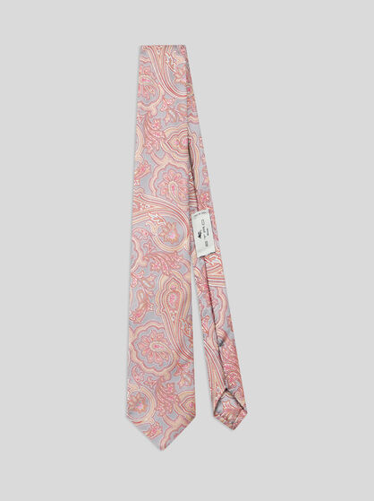 PAISLEY SILK JACQUARD TIE