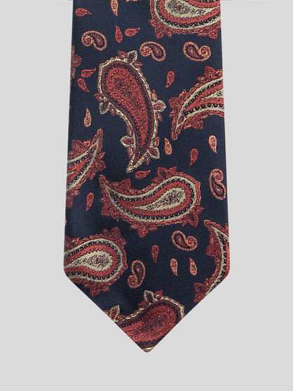 PAISLEY SILK JACQUARD TIE