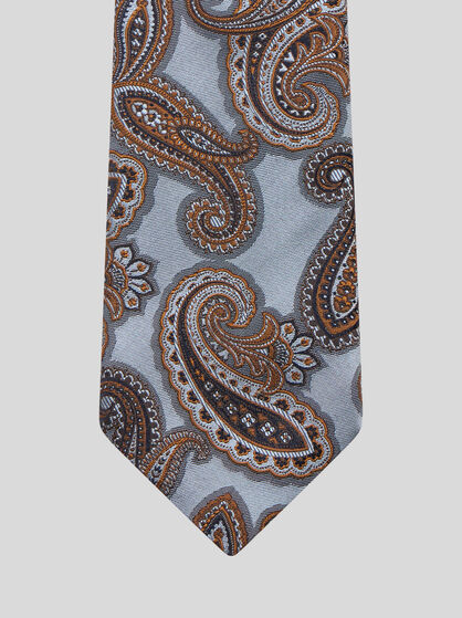 PAISLEY SILK JACQUARD TIE