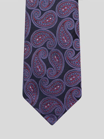 PAISLEY SILK JACQUARD TIE