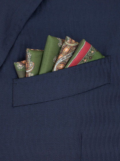 PAISLEY POCKET SQUARE