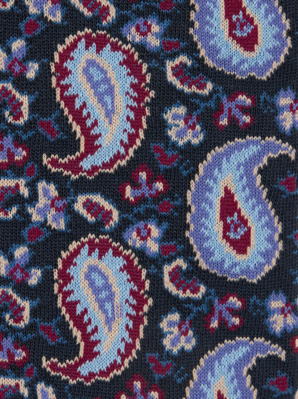 JACQUARD-SOCKEN MIT PAISLEY-MUSTER