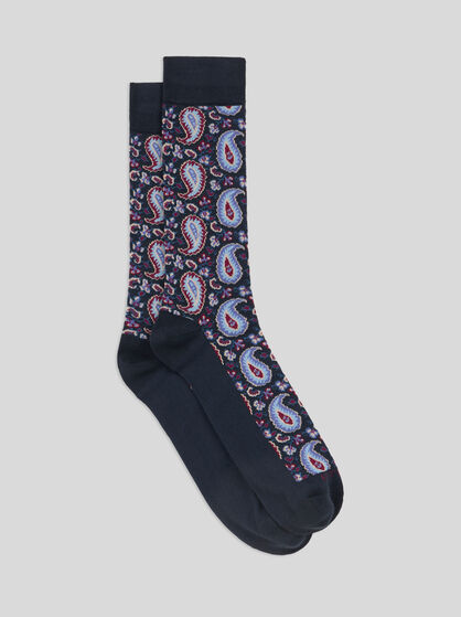 JACQUARD-SOCKEN MIT PAISLEY-MUSTER