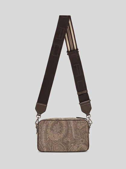 ETRO ESSENTIAL SMALL JACQUARD CROSSBODY BAG