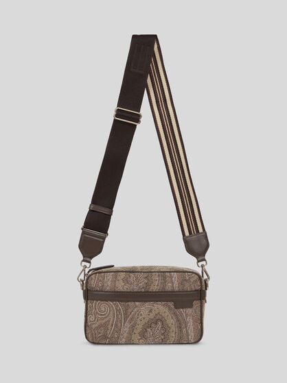 ETRO ESSENTIAL SMALL JACQUARD CROSSBODY BAG