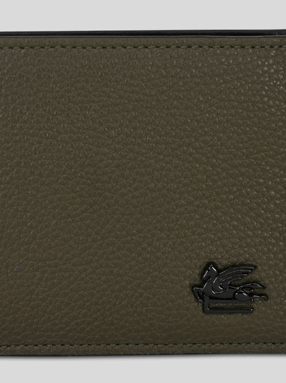 LEATHER WALLET WITH PEGASO