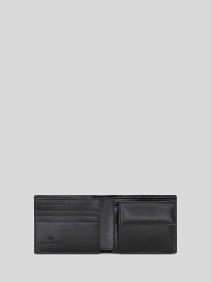 LEATHER WALLET WITH PEGASO