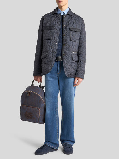 QUILTED JACKET WITH POCKETS