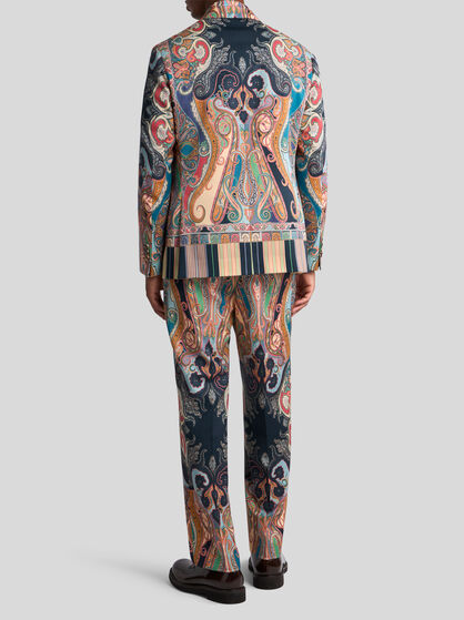 FLORAL PAISLEY BLAZER