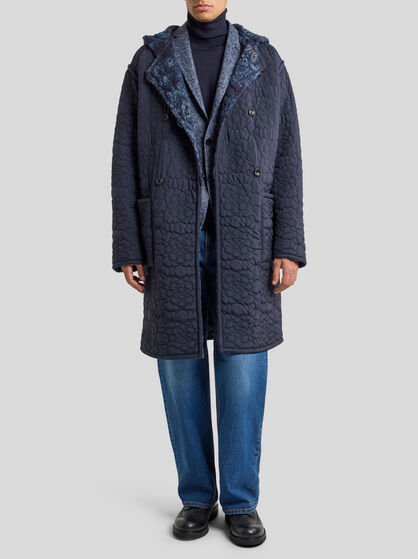 SINGLE-BREASTED WOOL JACQUARD BLAZER
