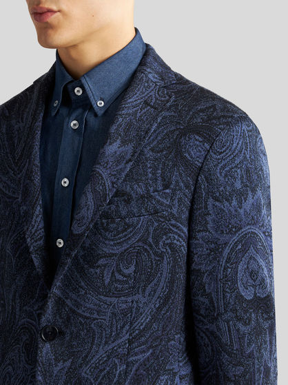 PAISLEY JACQUARD JACKET