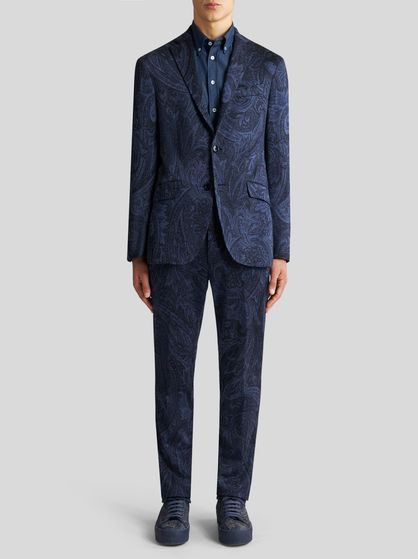 PAISLEY JACQUARD JACKET
