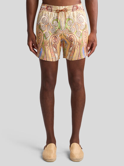 ALL-OVER PAISLEY SWIMMING COSTUME