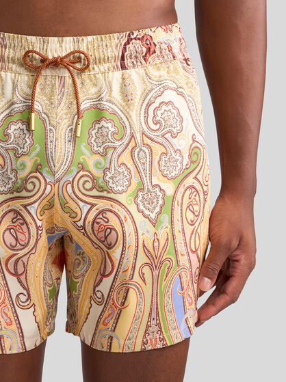 ALL-OVER PAISLEY SWIMMING COSTUME