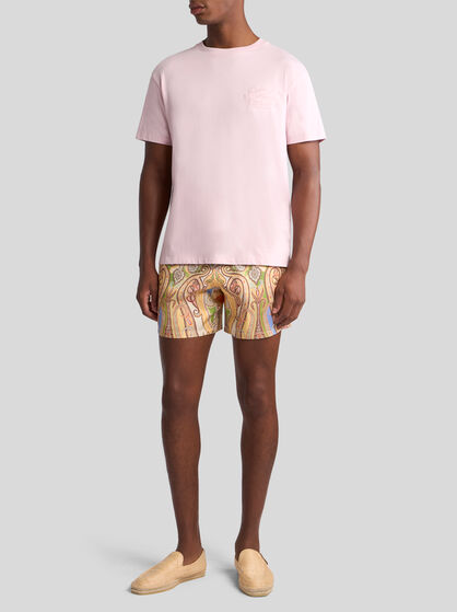 ALL-OVER PAISLEY SWIMMING COSTUME