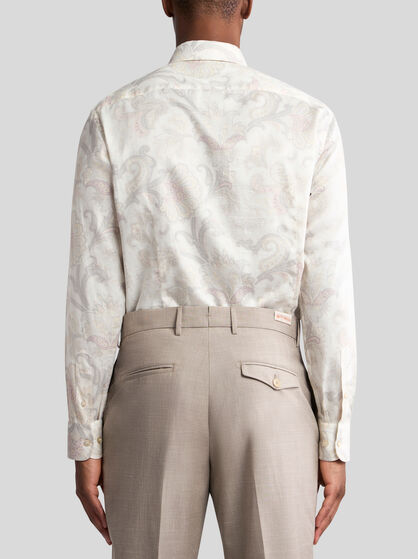 MAXI FLOWER PAISLEY SHIRT