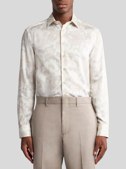 MAXI FLOWER PAISLEY SHIRT