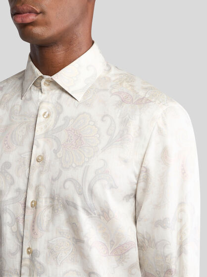 MAXI FLOWER PAISLEY SHIRT